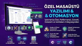 ​özel masaüstü yazılımı ve otomasyon uygulaması geliştiririm
