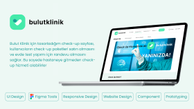 Bulut Klinik Sağlık Websitesi/Check-up Sayfa Tasarımı
