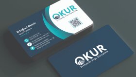 sizin için kartvizit ve kurumsal kimlik tasarlarım
