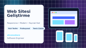 sizin için web sitesi yapabilirim