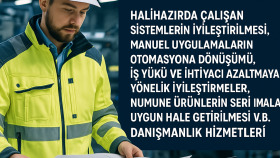 Endüstriyel teknik çözüm ve danışmanlık