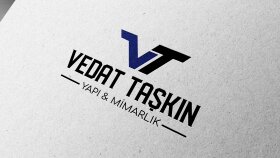 Vedat Taşkın - Yapı & Mimarlık -  Logo çalışması 