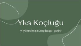 Yks koçluğu yapıyorum