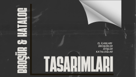 sizin için broşür, el ilanları, afişler tasarlarım