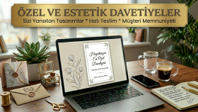 davetiyelerinizi tasarlıyorum
