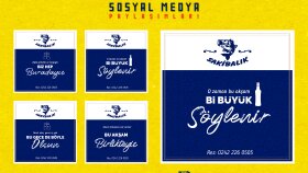 Saki Balık - Sosyal Medya Görselleri