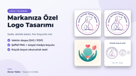 markanıza özel profesyonel logo tasarımı yaparım
