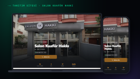 Salon Kuaför Hakkı — Kuaför Tanıtım Sitesi