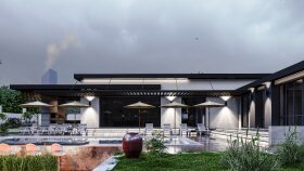 Villa Dış Mekan Tasarım, Model, Render ve Görselleştirme