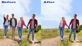 fotoğraflarınızı düzenlerim ve istenmeyen nesneyi kaldırırım