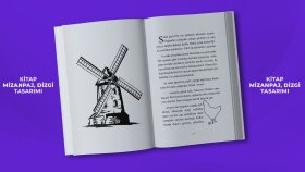 Soner'in Uçan Yel Değirmeni Kitap Mizanpaj, Dizgi Tasarımı