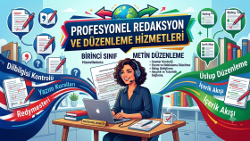 herhangi bir metnin düzenlemesini yapabilirim