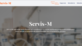Servis-M – Kurumsal Tanıtım Sitesi