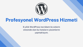 WordPress tema kurulumu ve destek hizmeti sunarım