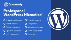 tüm wordpress problemlerinizi çözebilirim