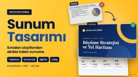 animasyonlu PowerPoint sunum tasarımı yaparım