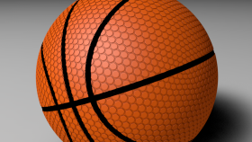 3D basketbol topu