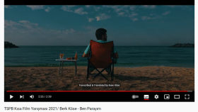 Kısa Film Deşifre & Alt Yazı Çevirisi