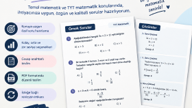 basit ve TYT matematik sorularınıza yanıt bulabilirim