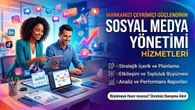 markanız için profesyonel sosyal medya yönetimi yapabilirim