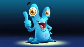 Bakteri - Karakter / maskot tasarımı