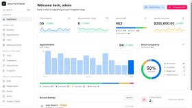 Hastane yönetim sistemi (Next.js + Express)
