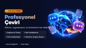 Türkçe ve İngilizce arasında akıcı çeviri yaparım