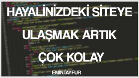 hayalinizdeki siteyi tasarlayıp kodlayabilirim