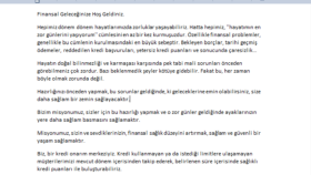 Reklam/Tanıtım Metni