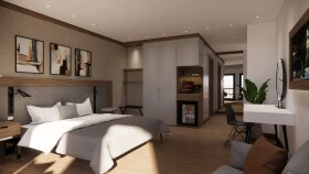 Özel tasarım butik otel odaları
