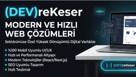 size modern ve hızlı frontend web siteleri yapabilirim
