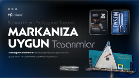 baskıya hazır katalog broşür ve billboard tasarımı yaparım