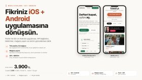 fikrinizi iOS ve Android uygulamasına dönüştürüyorum