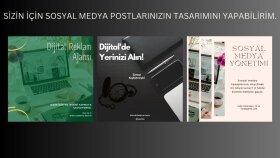 sosyal medya postlarınızı tasarlayabilirim