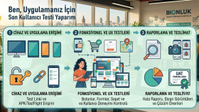 web ve mobil uygulamalarınız için test yaparım