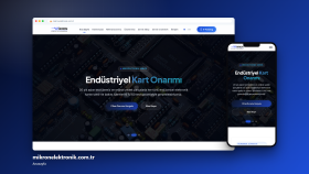 Mikron Elektronik - Teknoloji Odaklı Web Çözümü