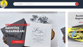 Davetiyeciamca e-ticaret sayfası