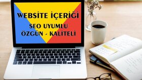 websitenize SEO uyumlu içerik yazabilirim