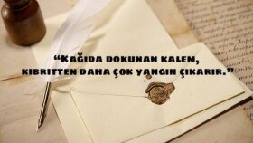 Kalem, kalbe giden kısa bir yoldur.