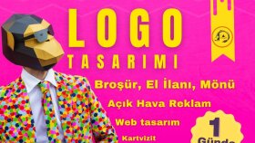 sizin için benzesiz bir minimal logo tasarlayabilirim