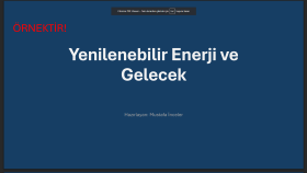 PowerPoint Sunum Tasarımı ve Görselleştirme
