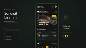 Coopers – Mobil Web ve Spor Salonu Uygulaması (Demo)