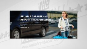 British Rent A Car - Web Slider Tasarımı 