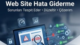 web sitenizdeki hataları gideriyorum