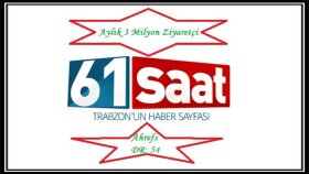 aylık 3-4M ziyaretçili 61saat sitesinde yazınızı yayınlarım