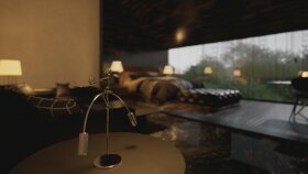 Yatak Odası Dark Tasarım