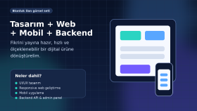 fikrini tasarım web mobil ve backend ile hayata geçiririm