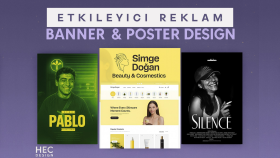 sizin afiş reklam banner broşür tasarımlarınızı yapabilirim