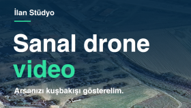 arsanız için sanal drone tanıtım videosu hazırlarım
