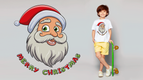 Santa Tshirt Tasarımı